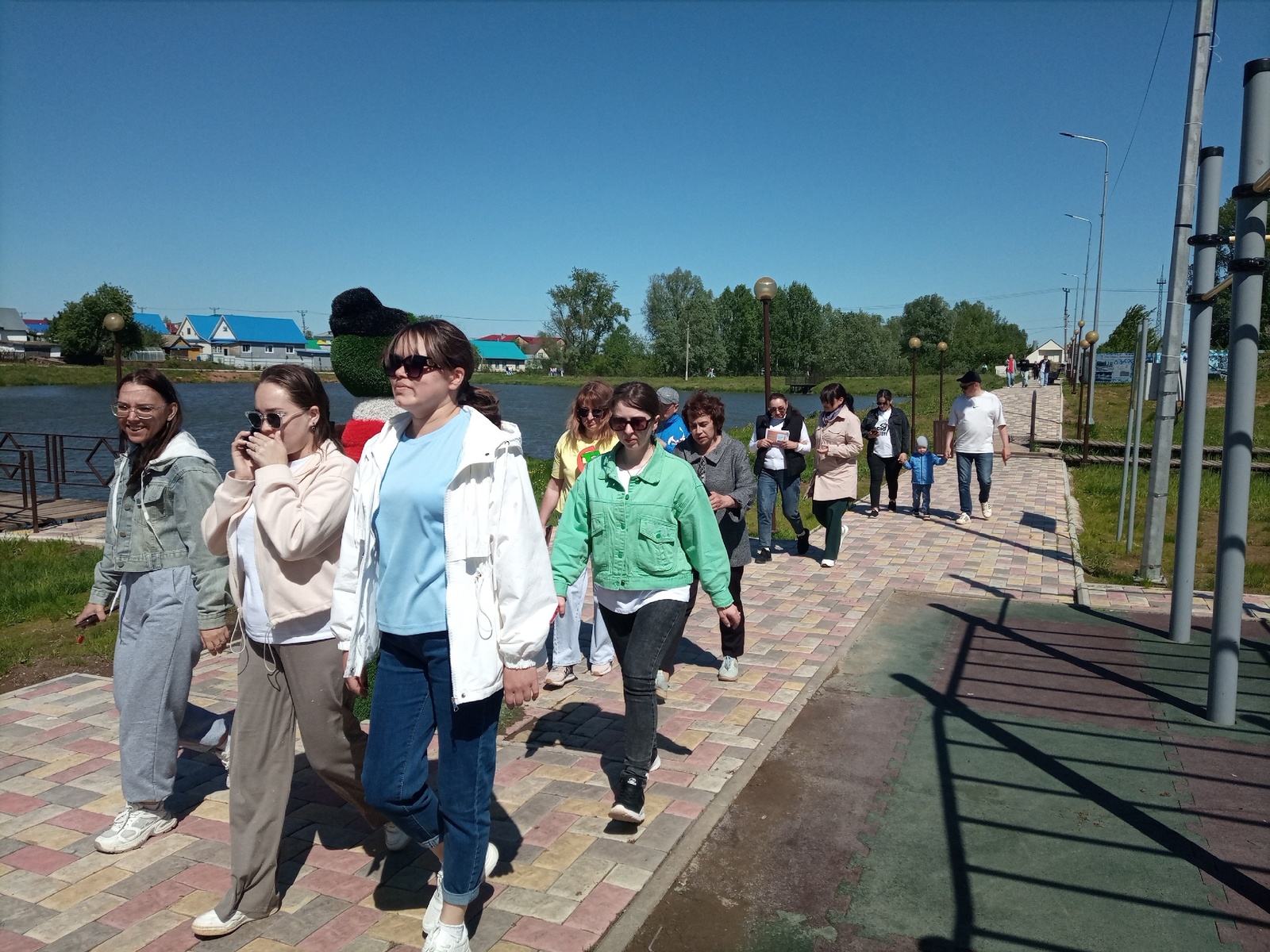 В Калтасах прошла акция «10 000 шагов к жизни»