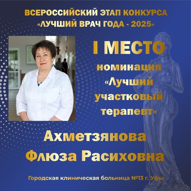 Пять медиков из Башкирии стали «Лучшими врачами года»