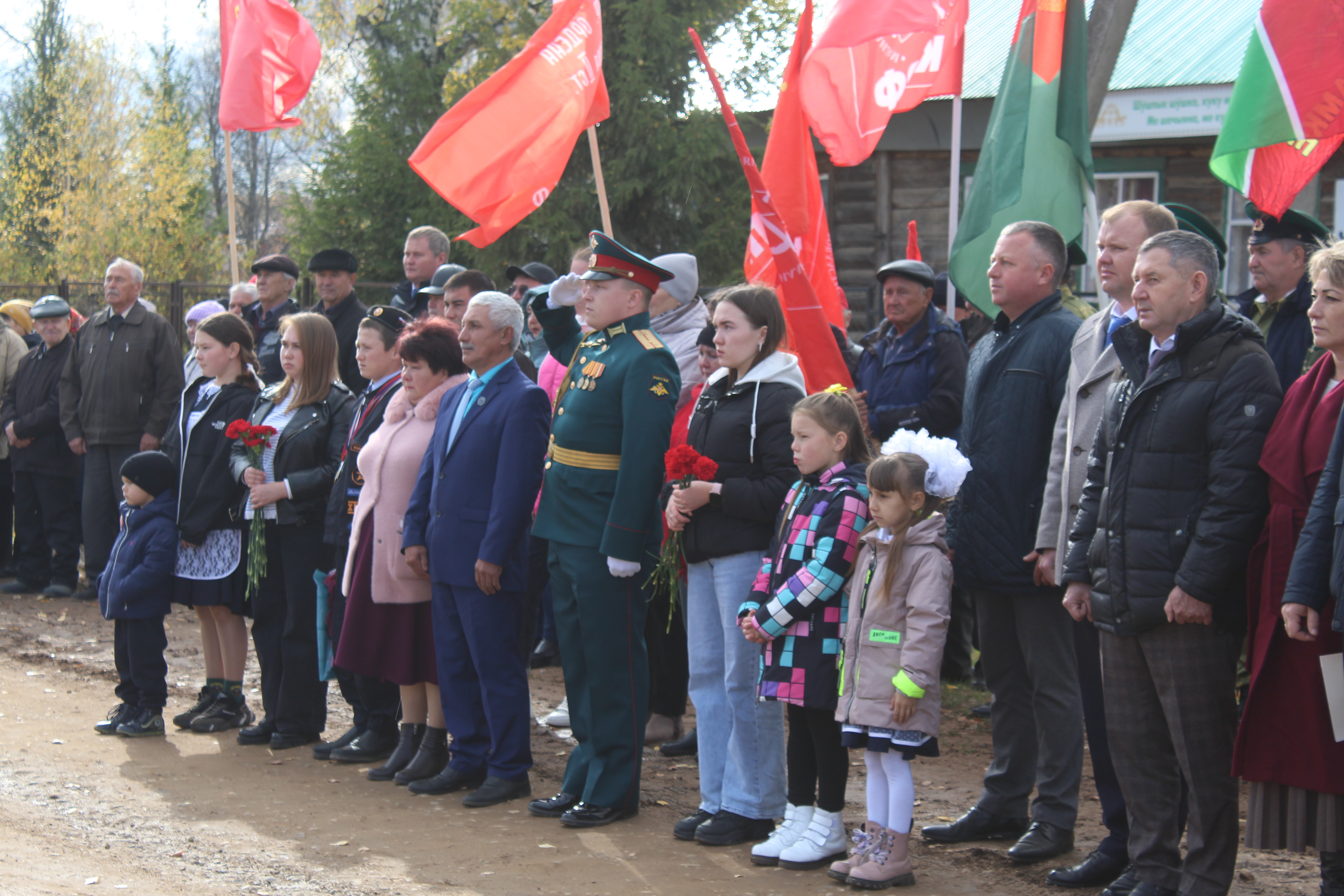 В Калтасинском районе Башкирии  открыли необычный памятник участникам спецоперации