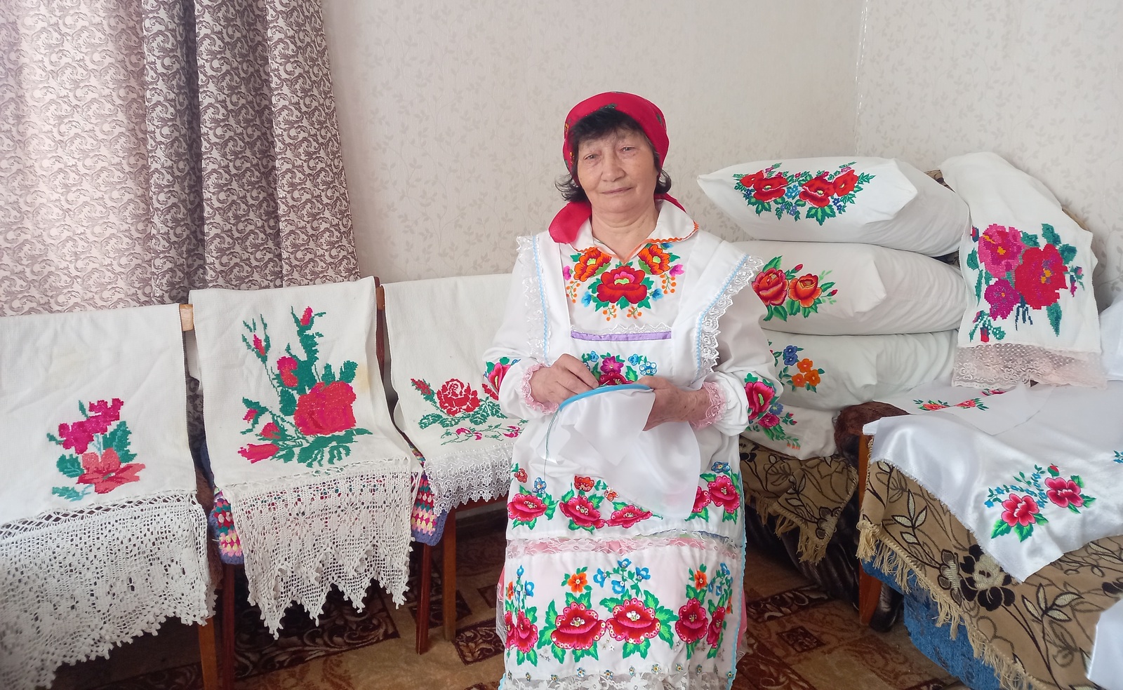 Алефтина Тимиркаева – труженица, рукодельница, хранительница семейного очага