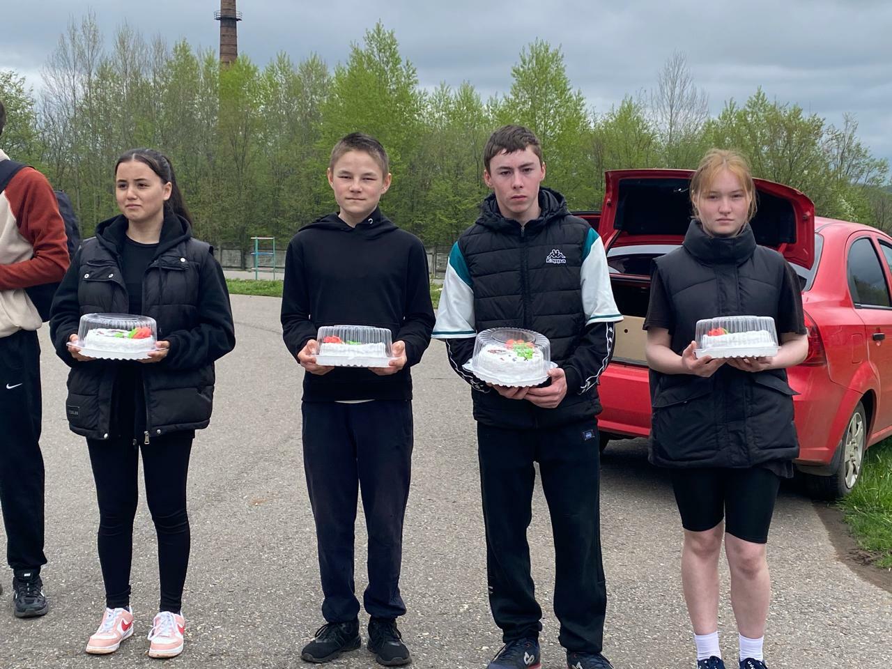 В Калтасах прошла эстафета Победы