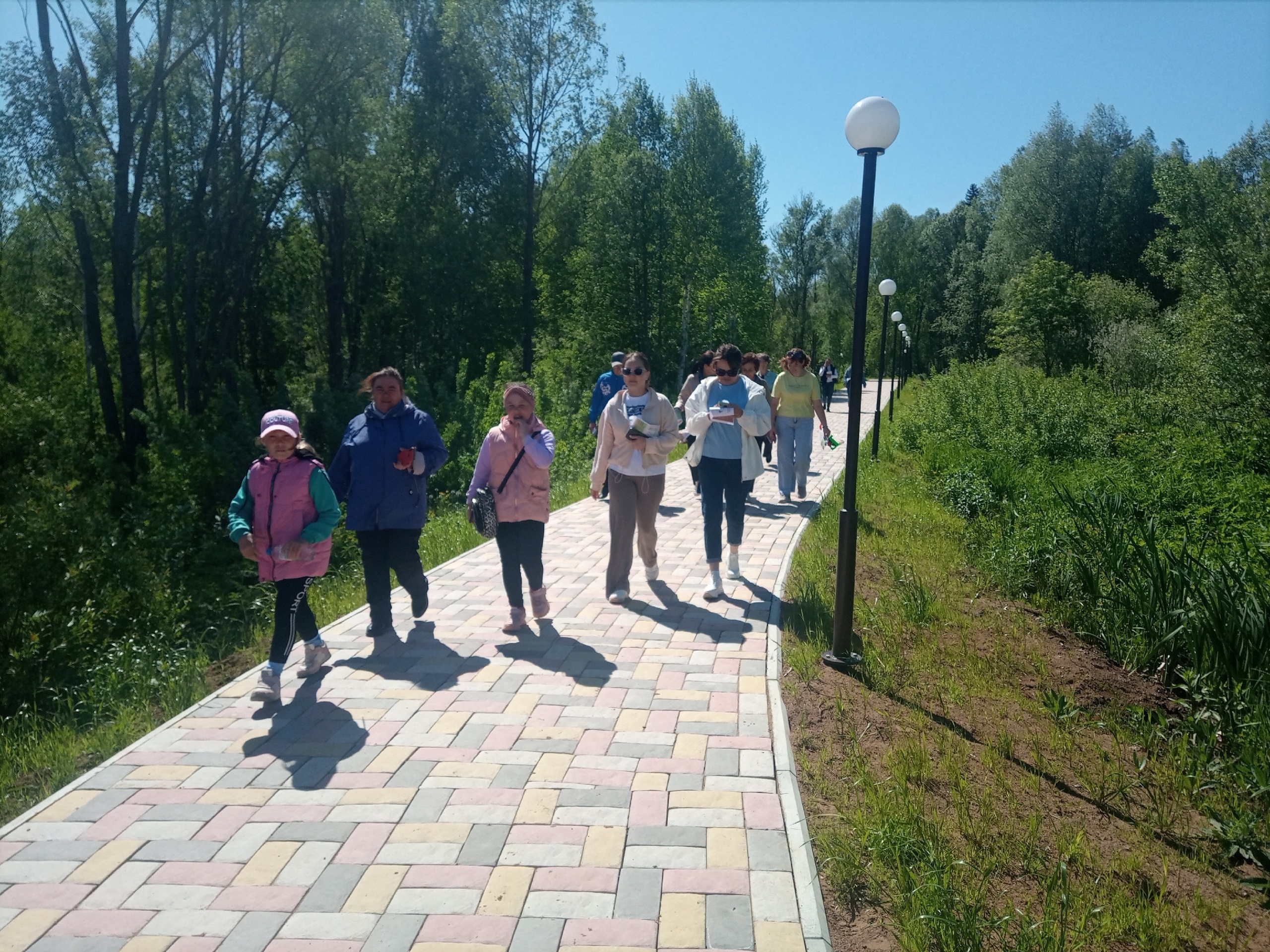 В Калтасах прошла акция «10 000 шагов к жизни»