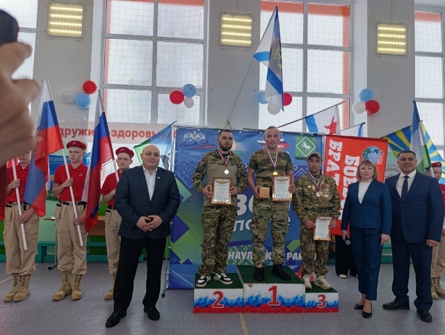 Ветераны СВО Калтасинского района приняли участие в  фестивале "СВОи в спорте"