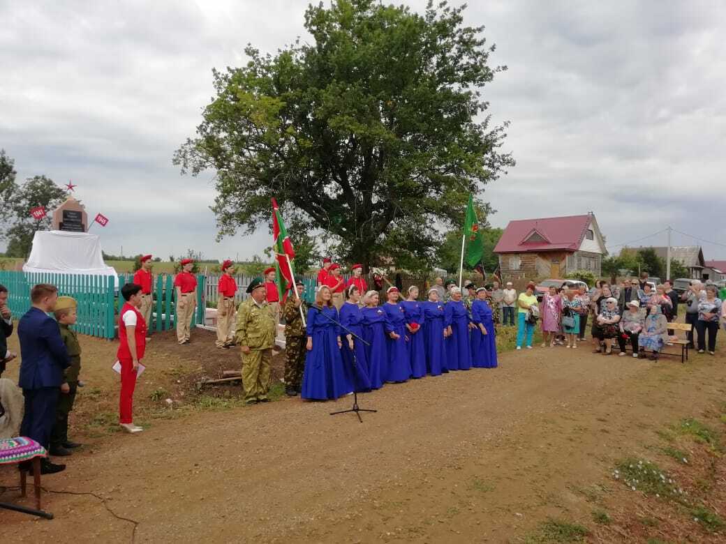 Жители Калтасинского района становятся инициаторами сохранения исторической памяти и создания мемориалов