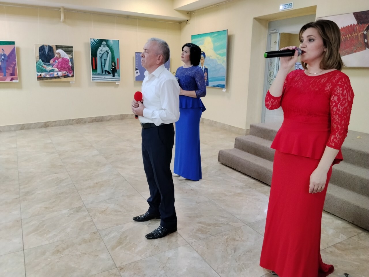 В Калтасинском районе открылась художественная экспозиция