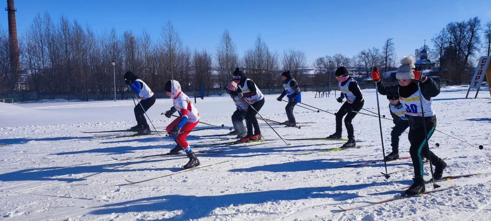 В День защитника Отечества в Калтасах лыжники вышли на старт