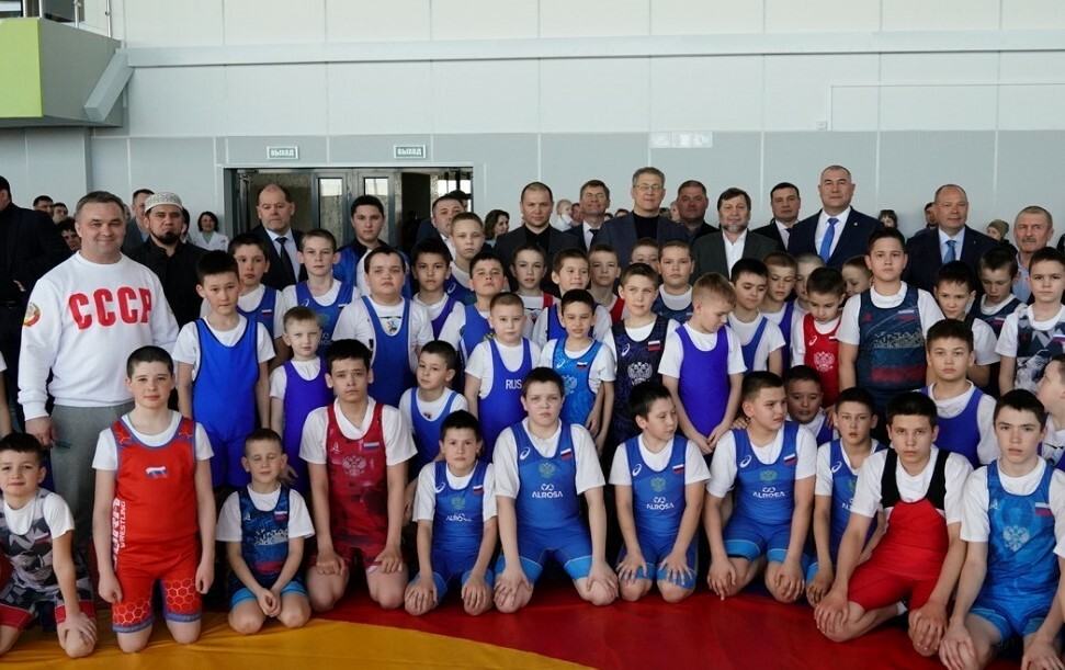 Сегодня Бураево посетили глава Башкирии Радий Хабиров и заместитель министра спорта России Одес Байсултанов
