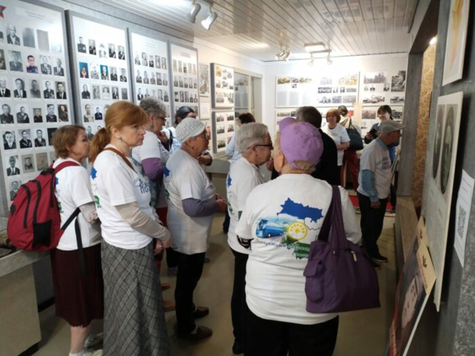 Туристы из Уфы посетили Калтасинский историко-краеведческий музей