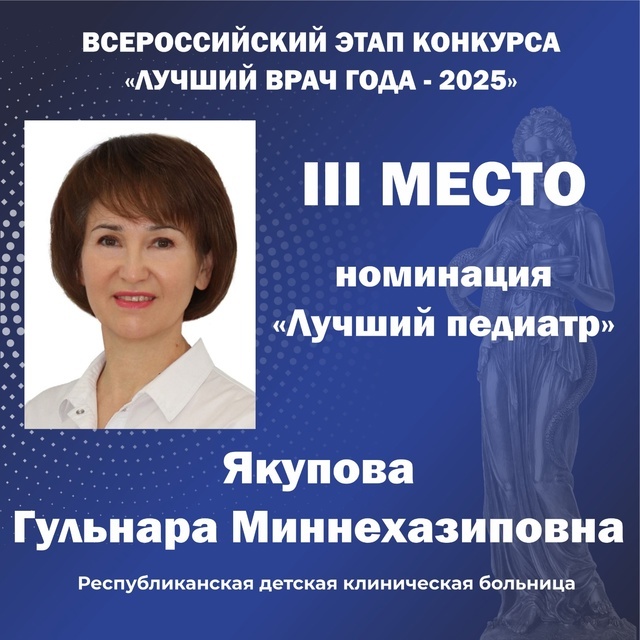 Пять медиков из Башкирии стали «Лучшими врачами года»