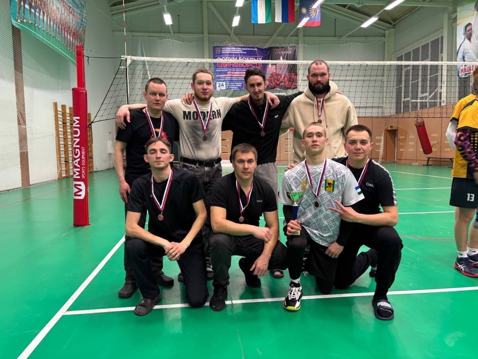 Калтасинские волейболисты на пьедестале Зональных игр