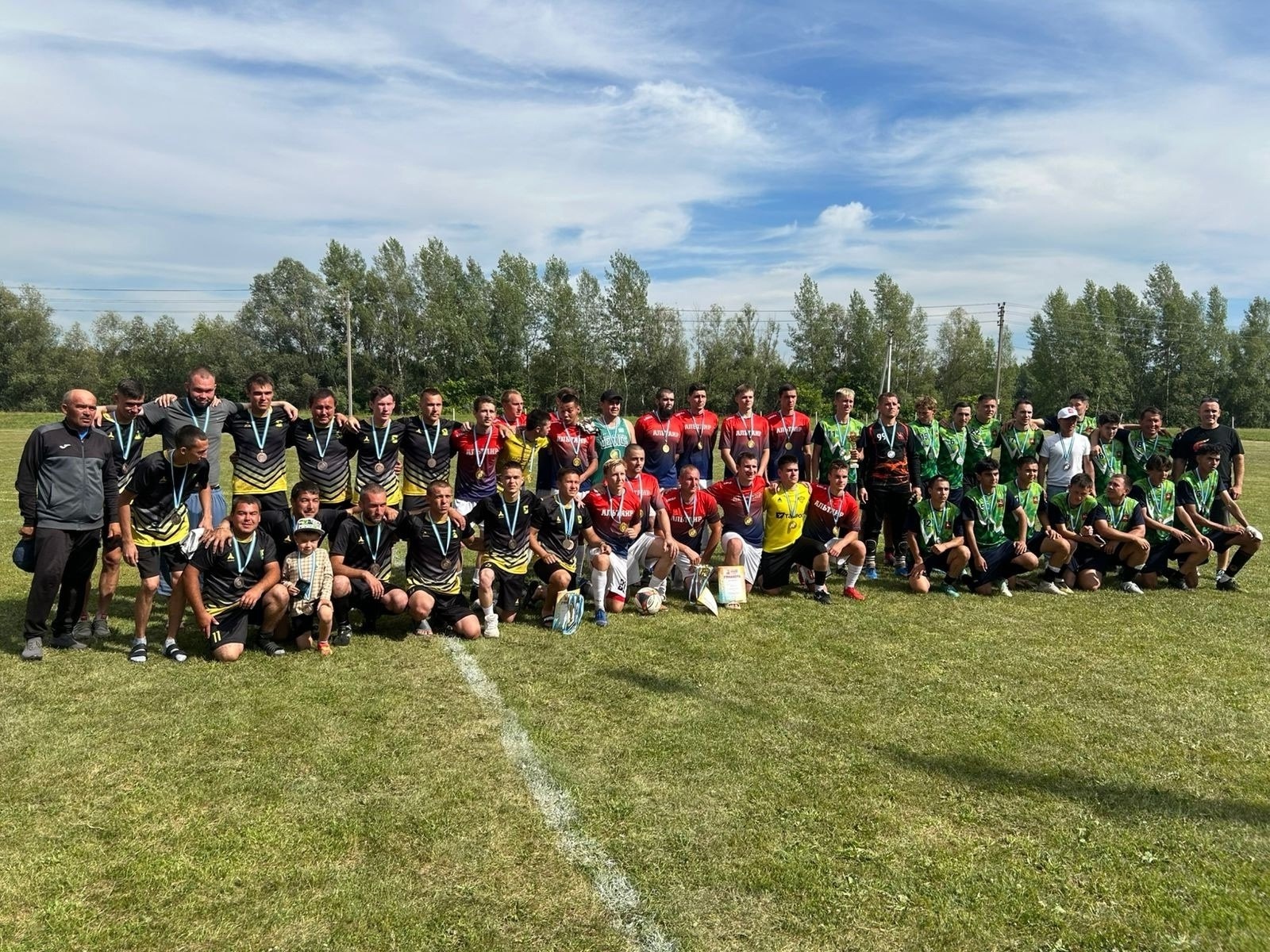 Футболисты Калтасинского района стали бронзовыми призерами Башкирии