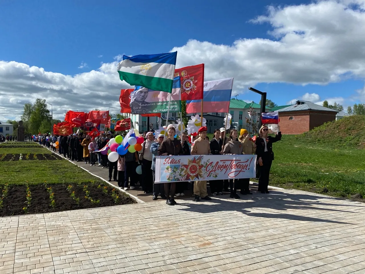 Калтасинский район празднует День Победы