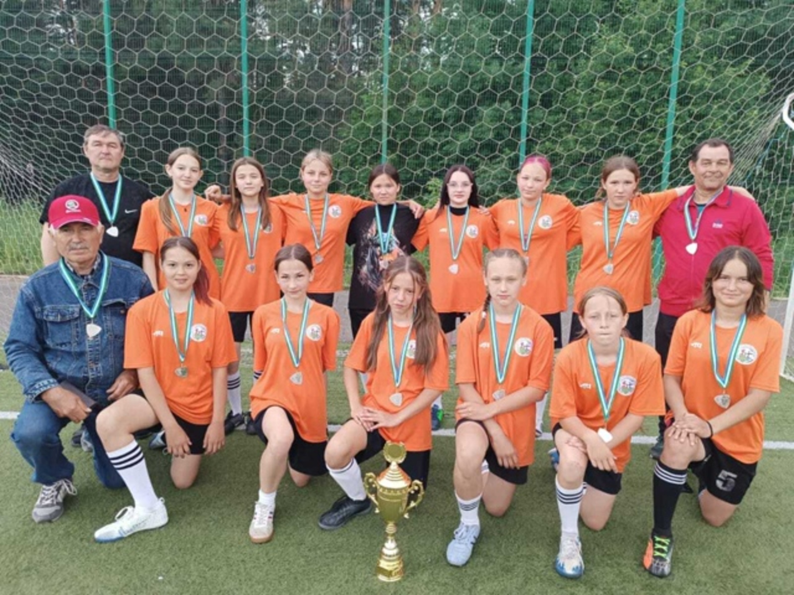 Калтасинские футболистки завоевали серебро