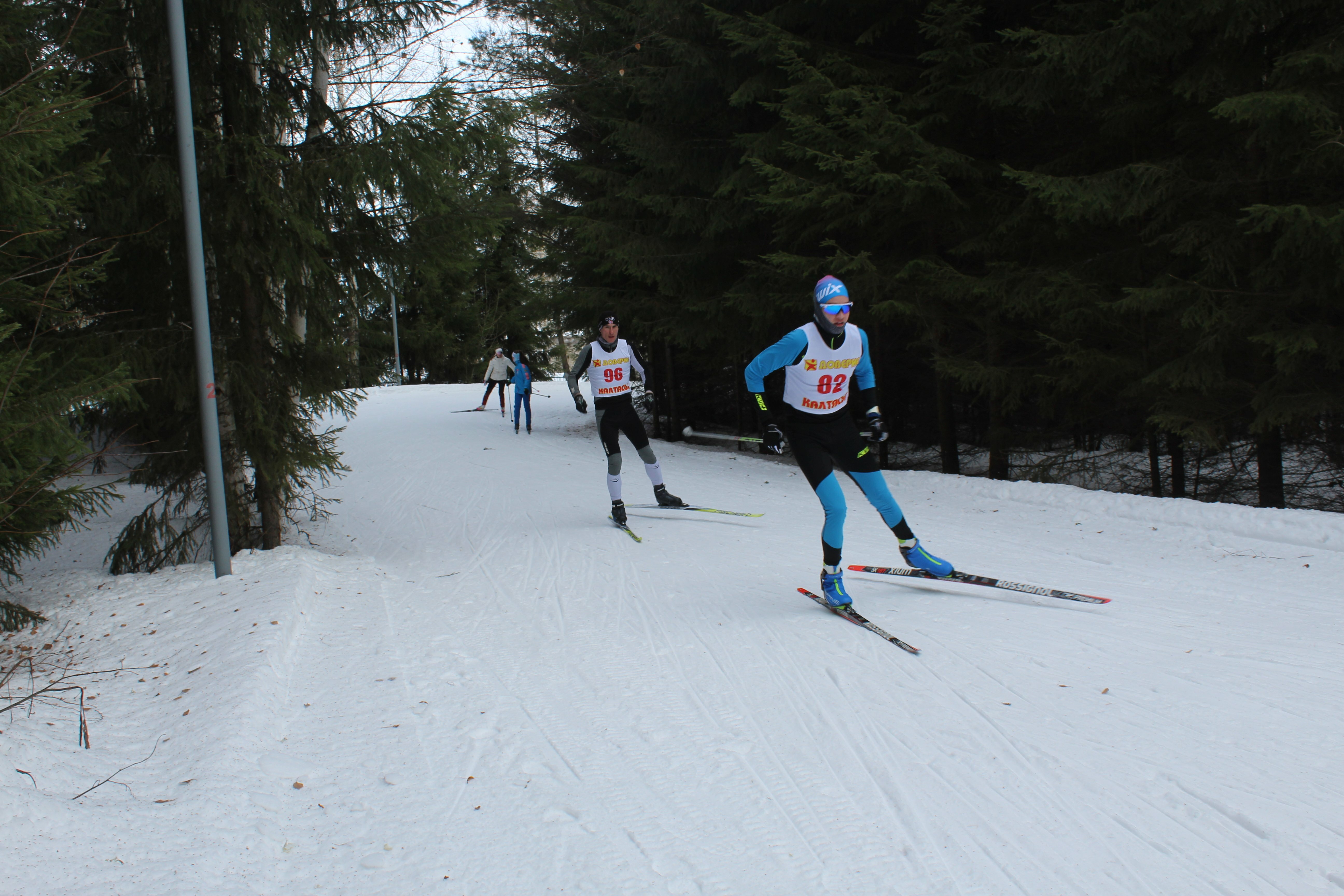 В Калтасах прошёл лыжный марафон