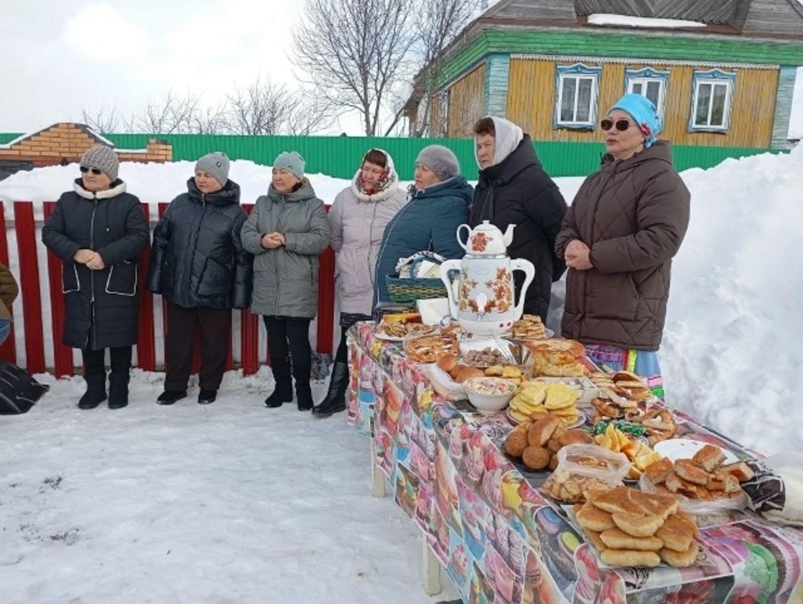 Деревня Малокуразово живёт интересной, насыщенной жизнью