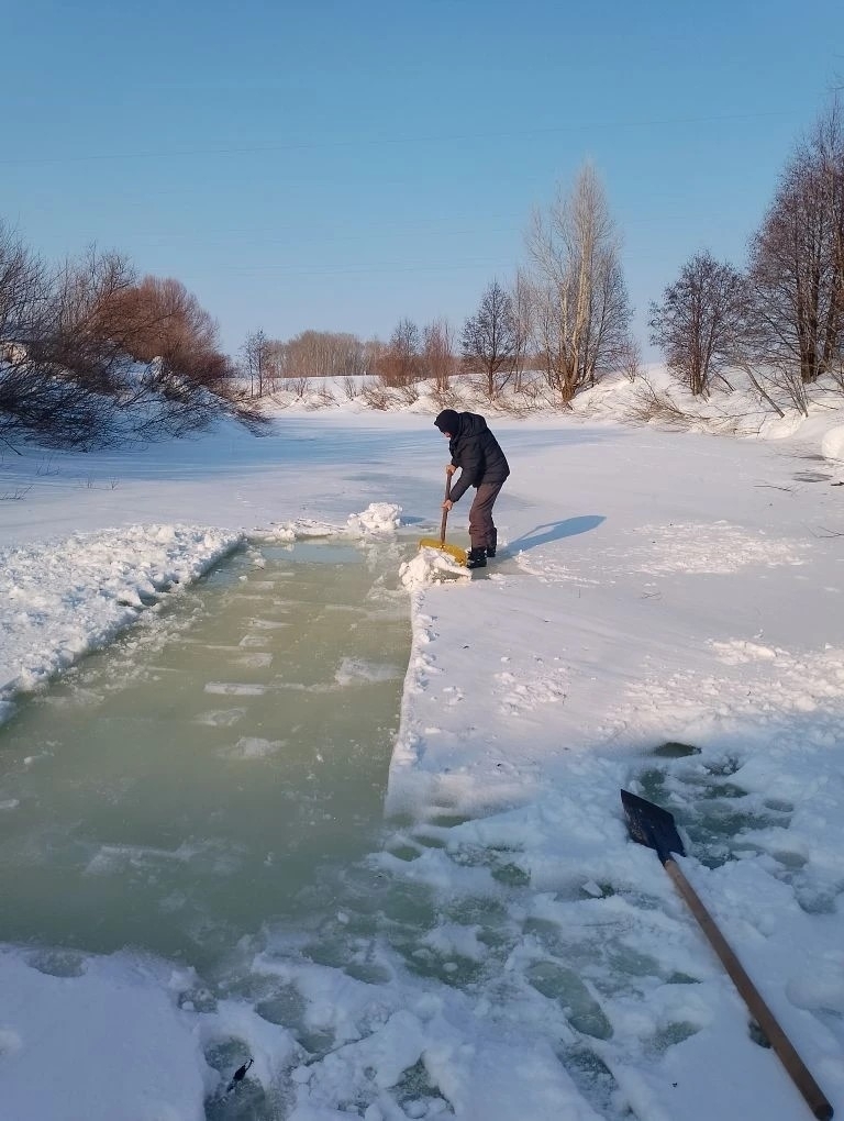 В Калтасинском районе реки готовят к безопасному пропуску паводковых вод