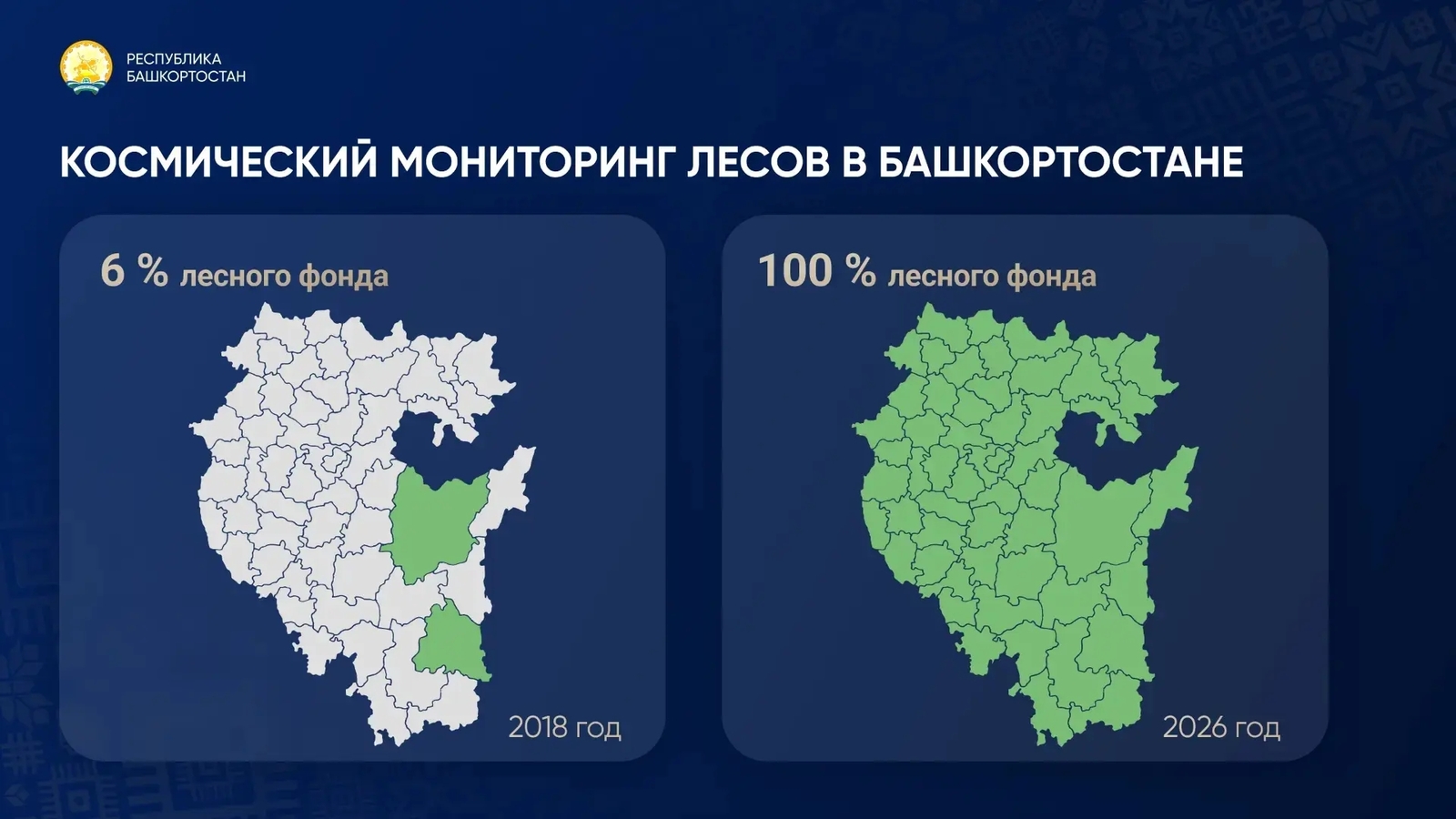 Все леса Башкирии находятся под космическим наблюдением