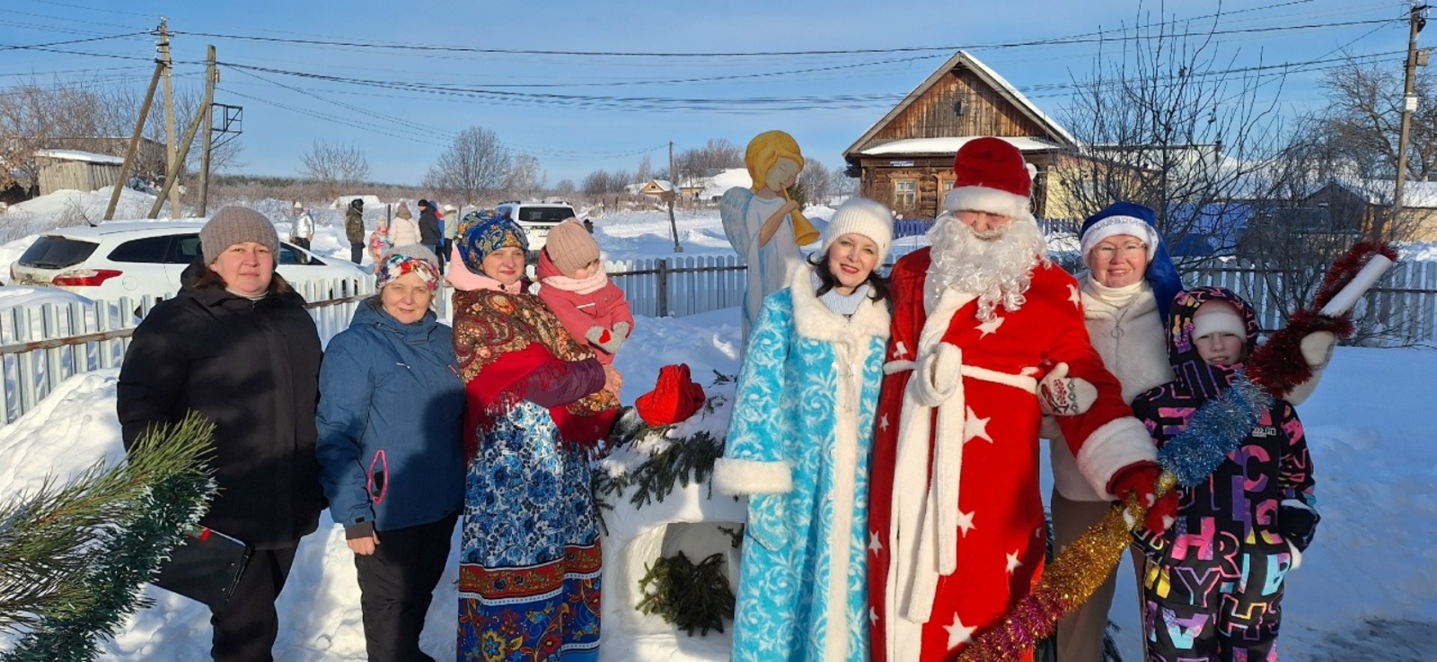 Жители Калтасинского района отметили светлый праздник Рождества