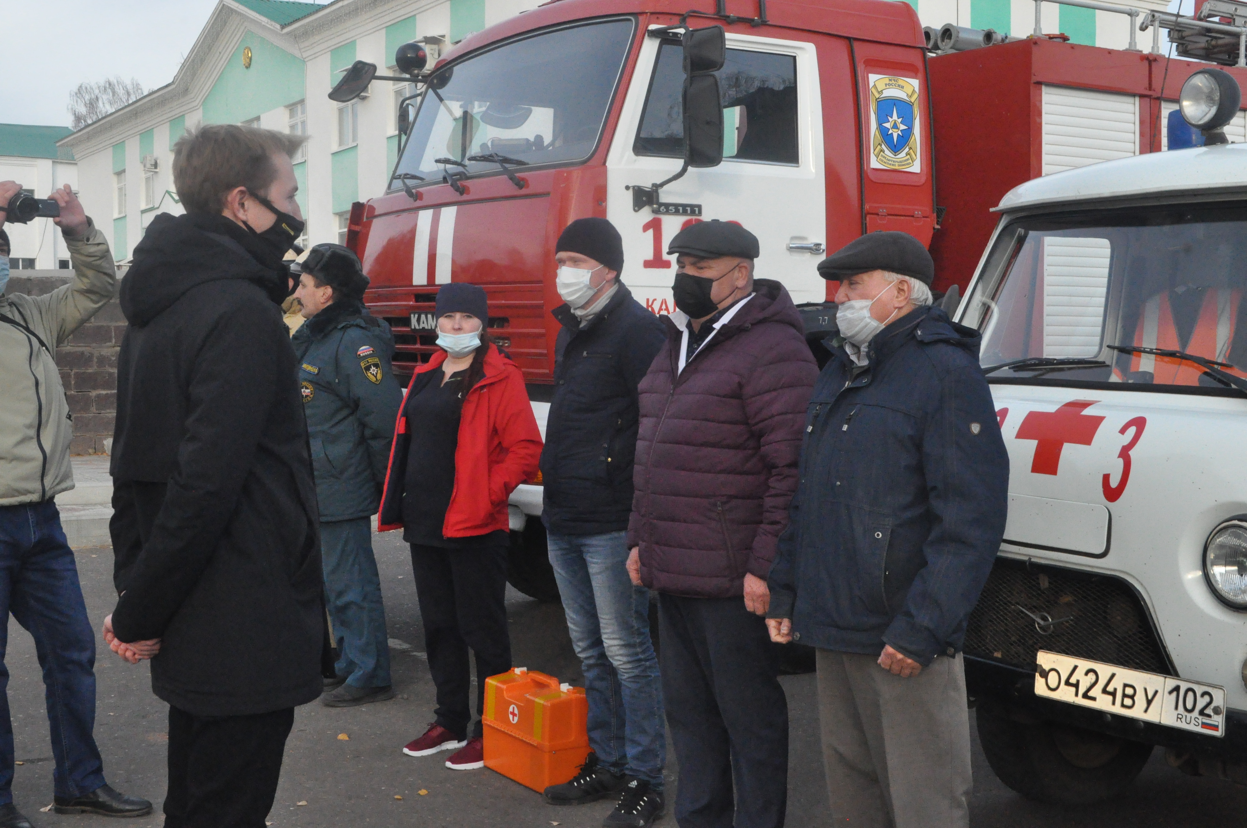 В Калтасинском районе прошел смотр сил и средств районного звена Башкирского территориального подразделения Российских сил по ликвидации чрезвычайных ситуаций.