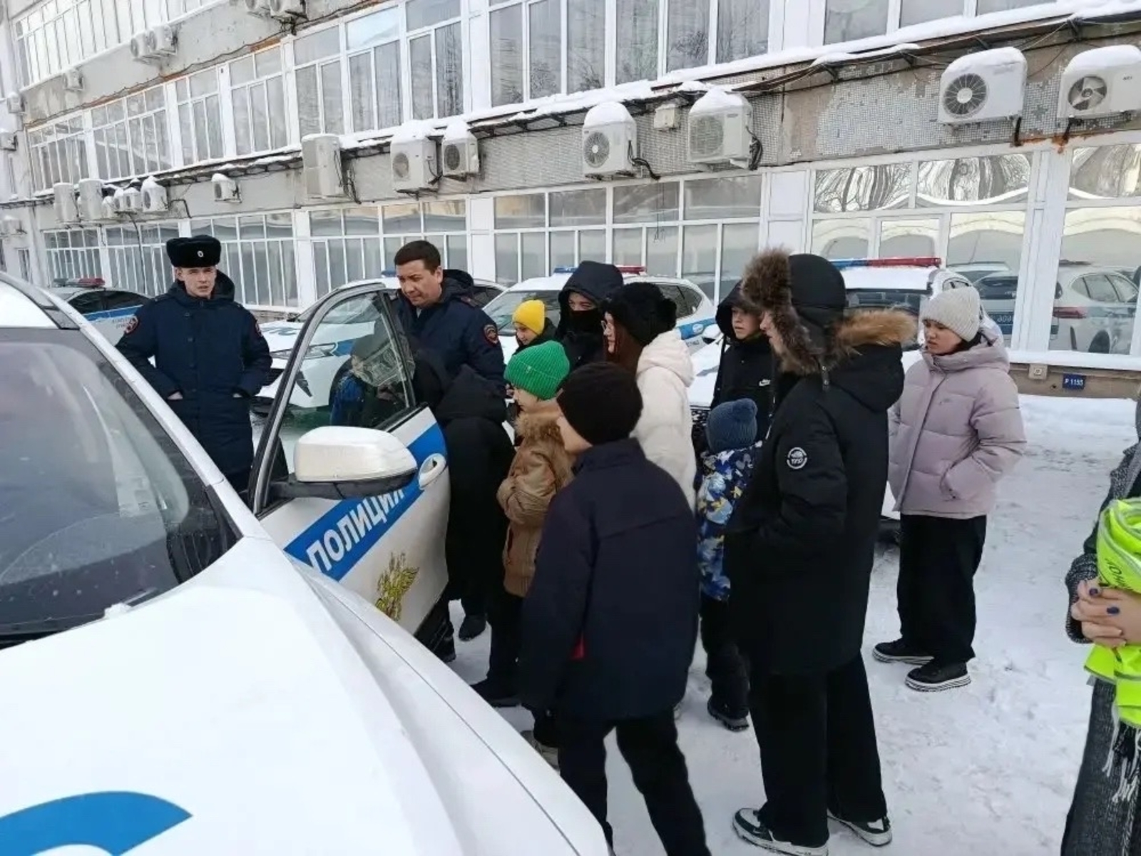 Школьники Калтасинского района посетили Управление Госавтоинспекции республики