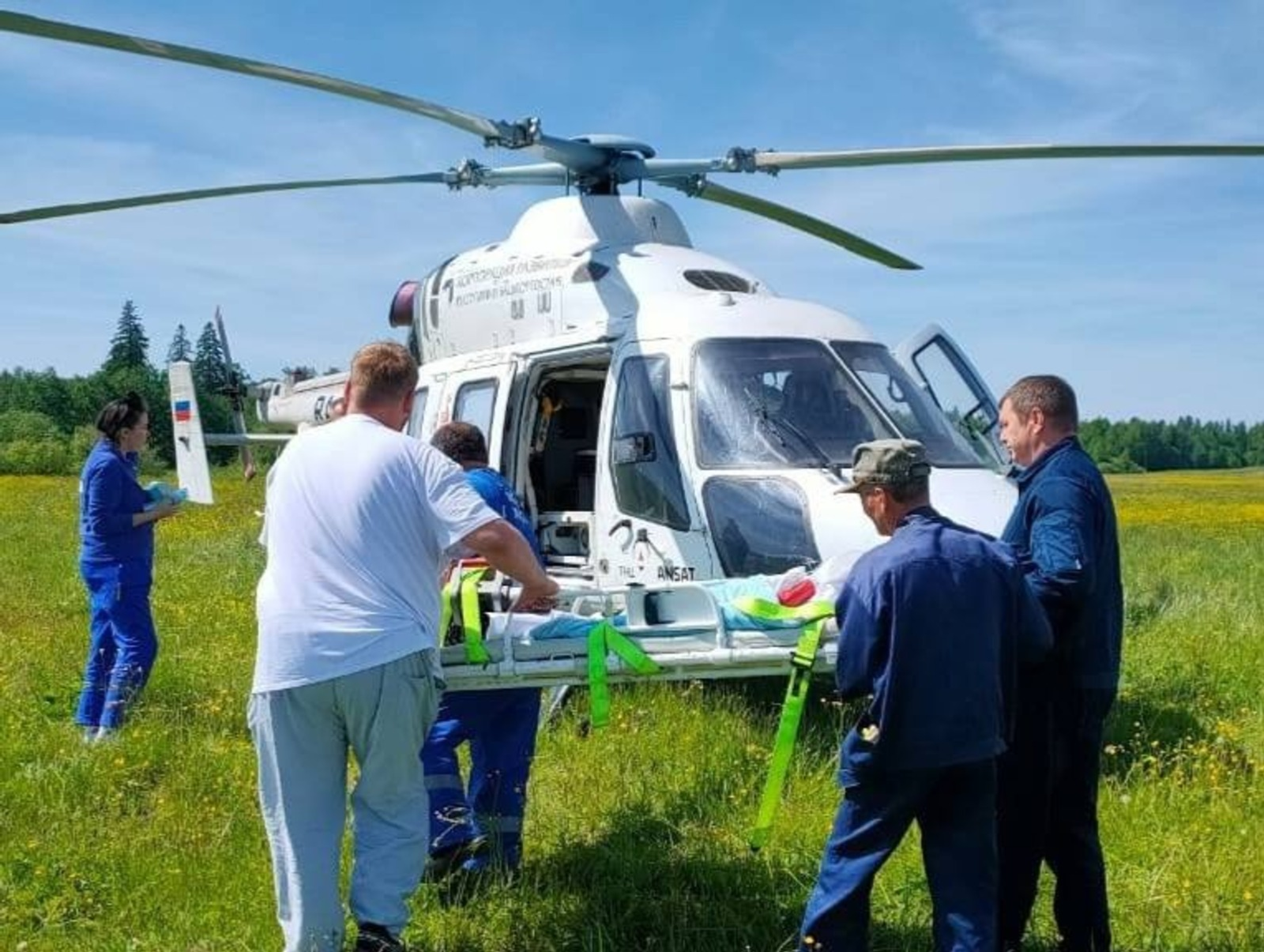 С начала года вертолеты скорой помощи спасли 92 жителей Башкирии