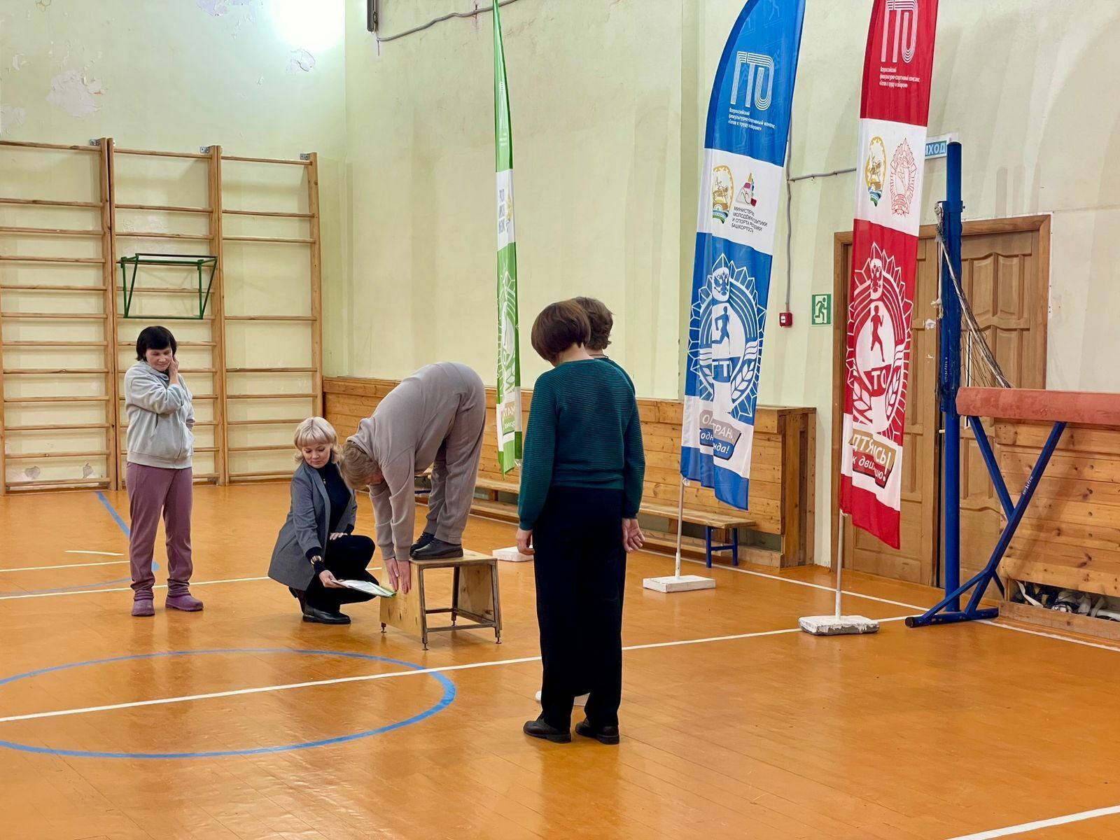 Староорьебашевцы сдавали нормативы ГТО