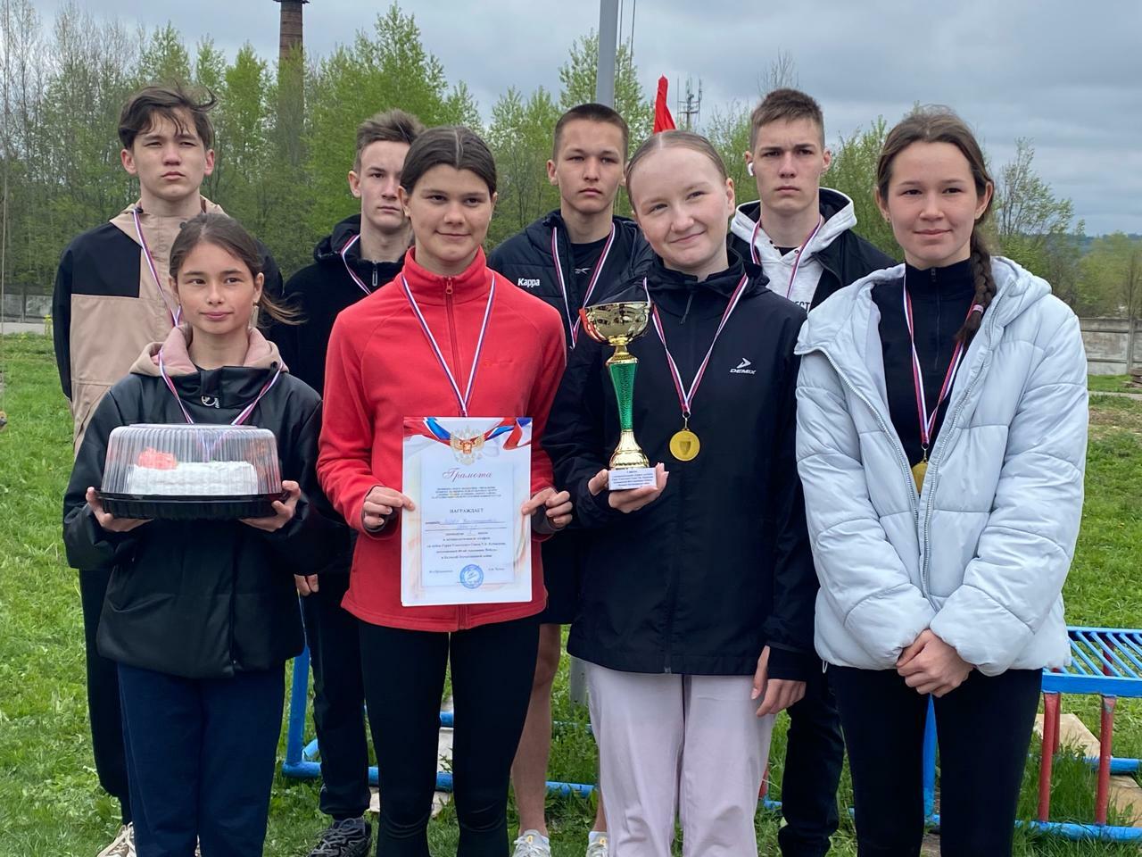 В Калтасах прошла эстафета Победы