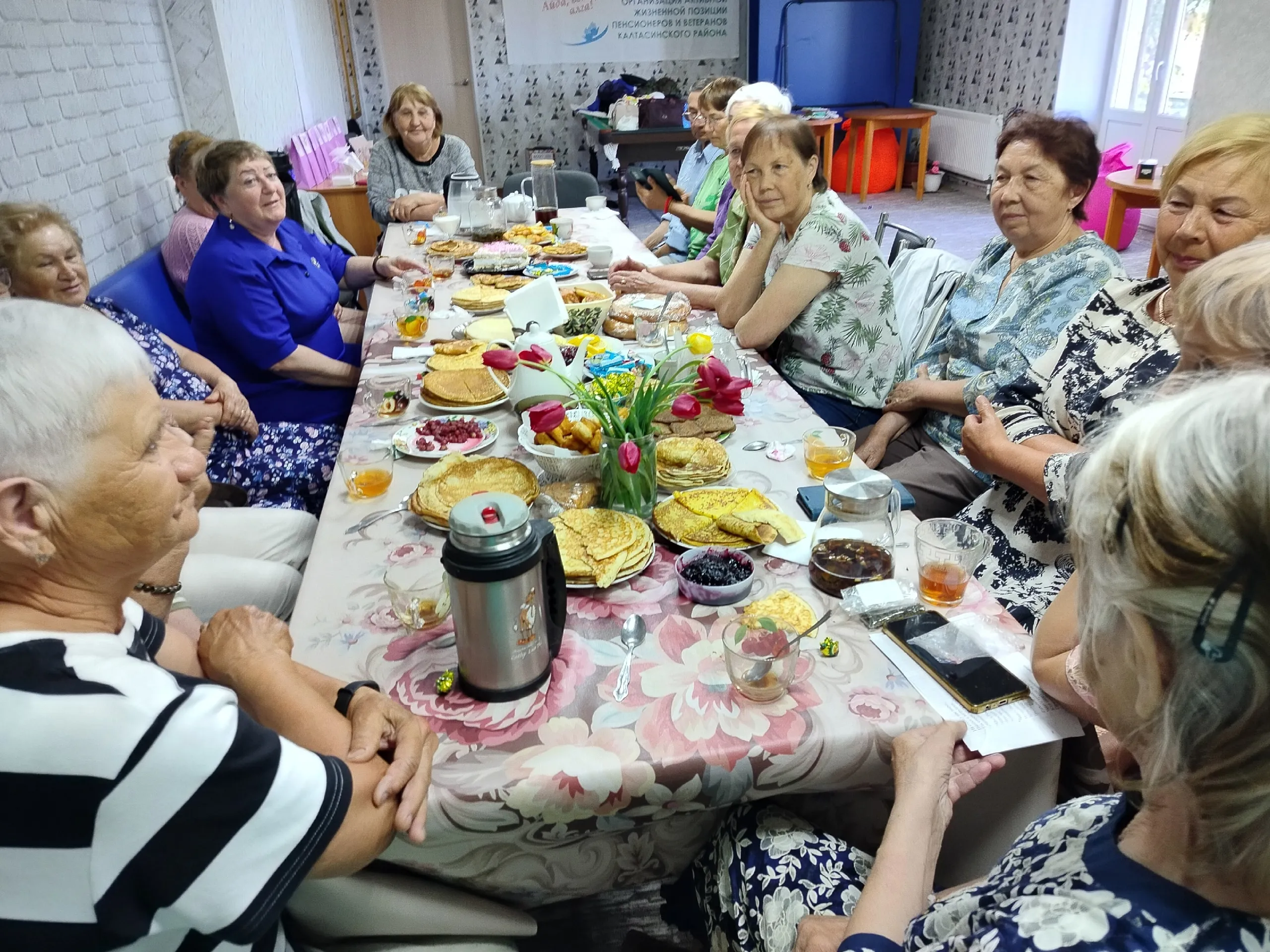 В Калтасах провели чайные посиделки