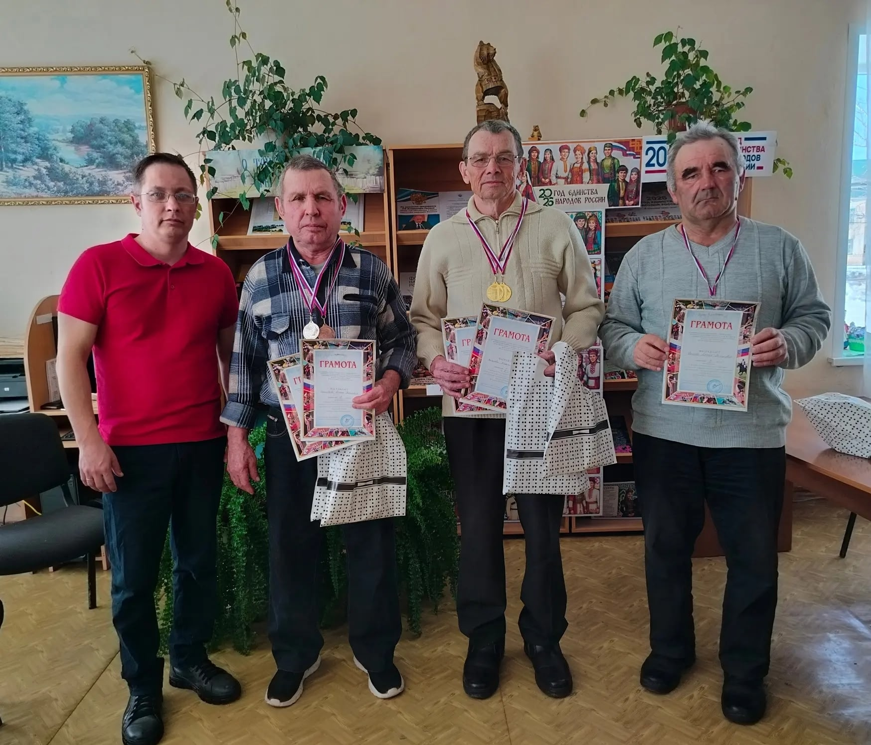 В Калтасинском районе стартовала Спартакиада пенсионеров