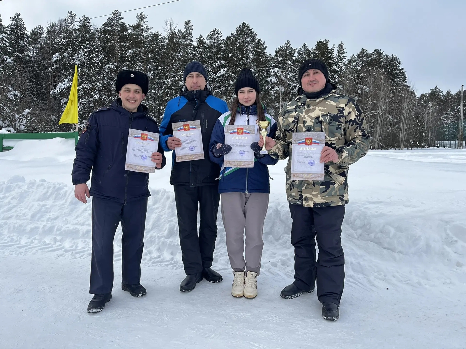 Стрельба и лыжи