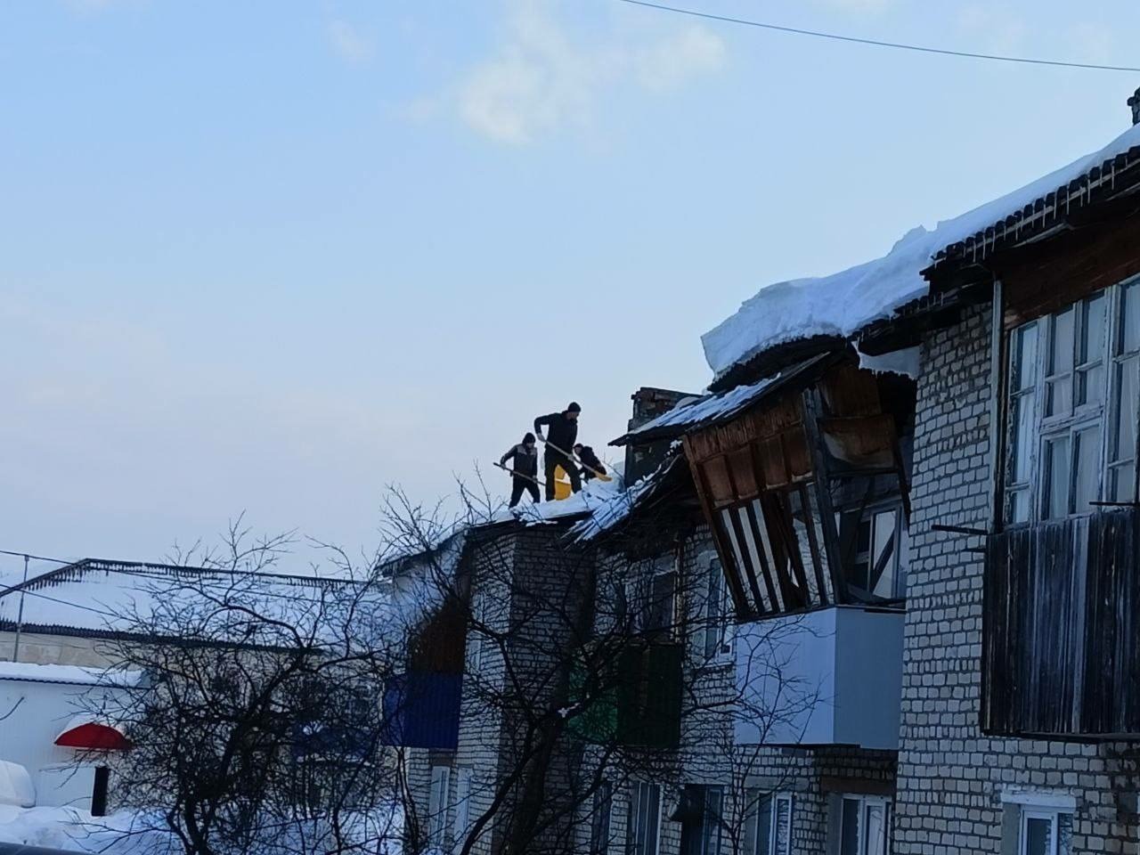 В Башкирии обрушилась крыша многоквартирного дома