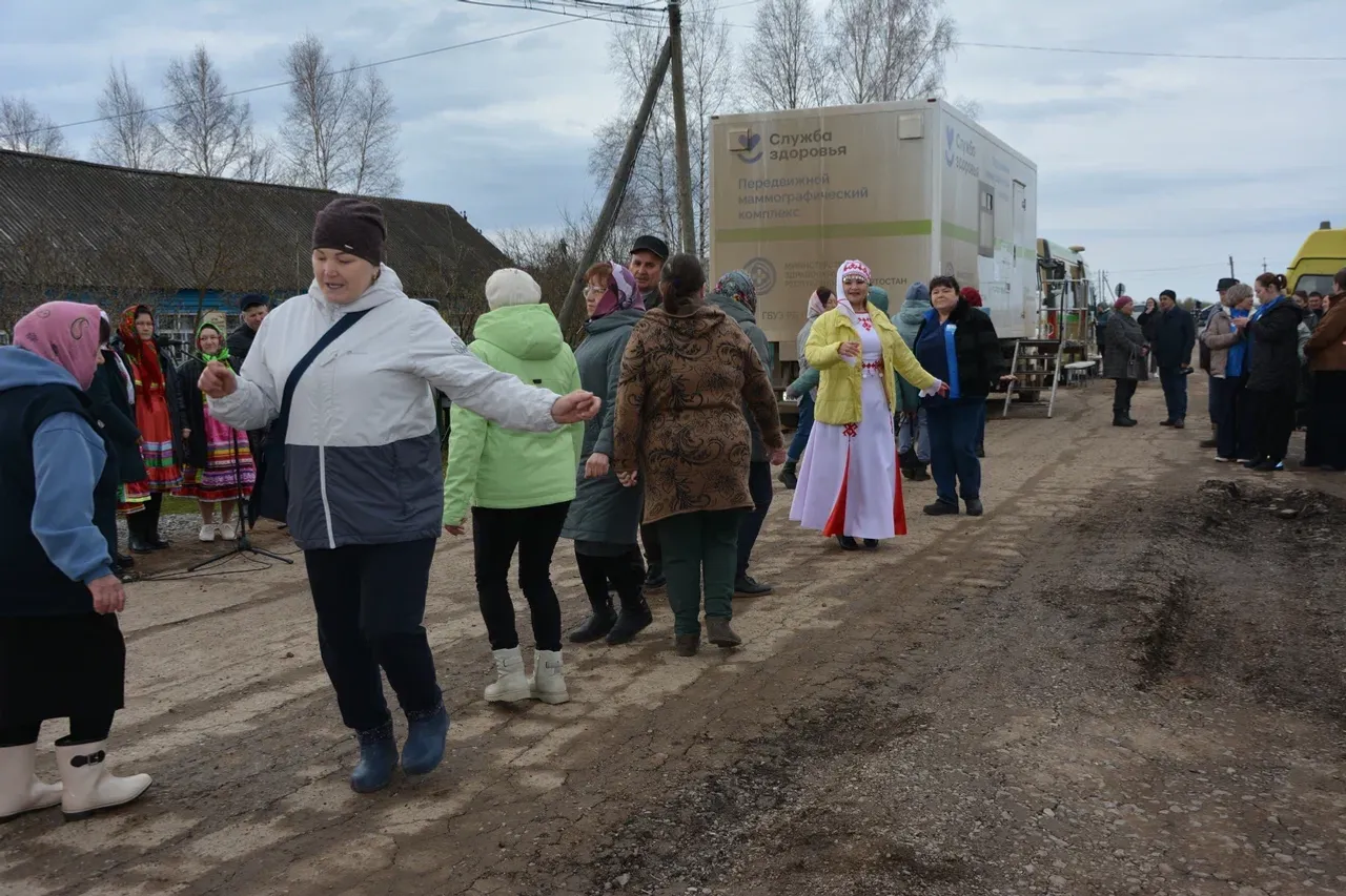 «Поезд здоровья» у старояшевцев