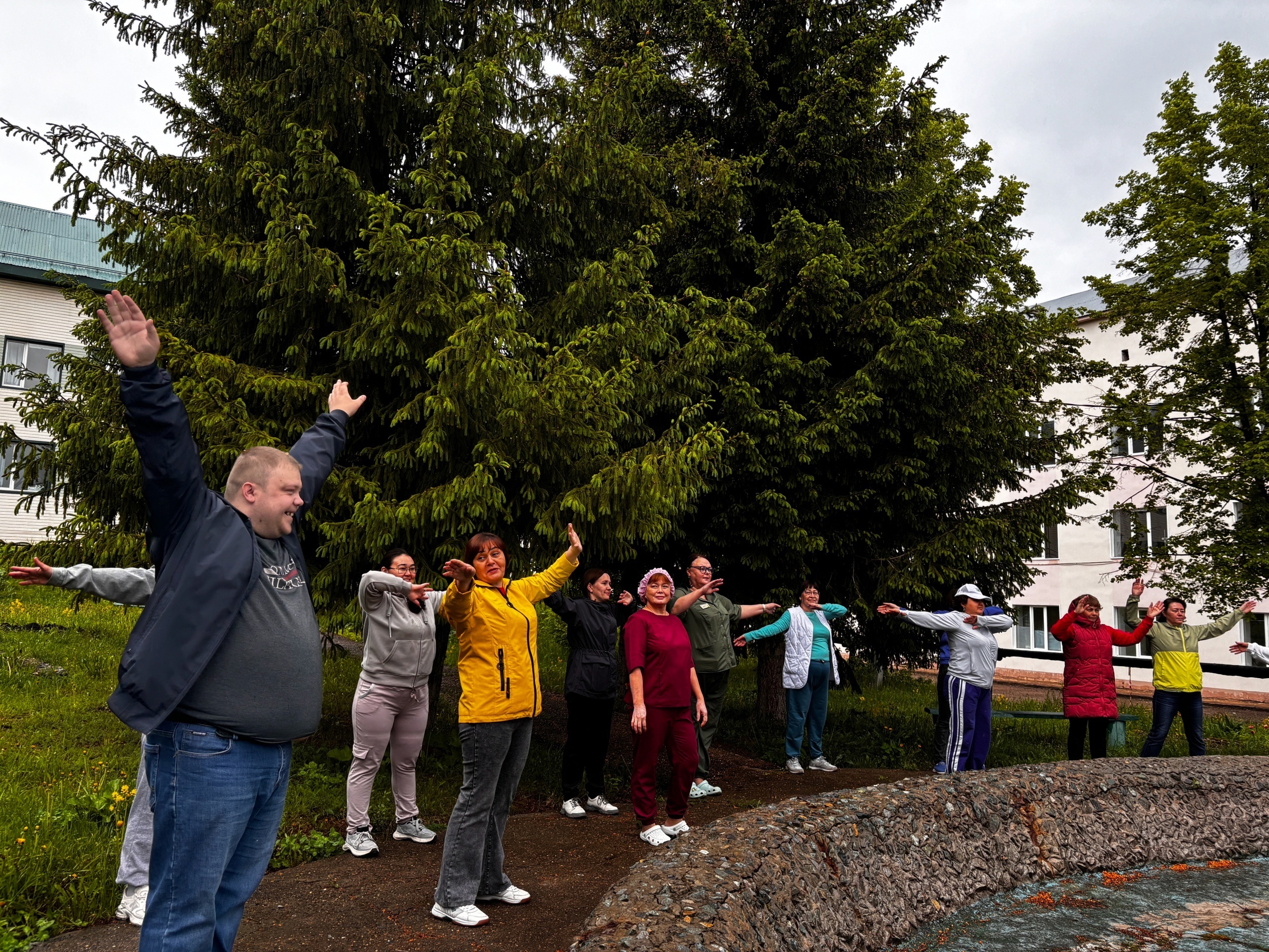 Калтасинские медики знают, как правильно начать день